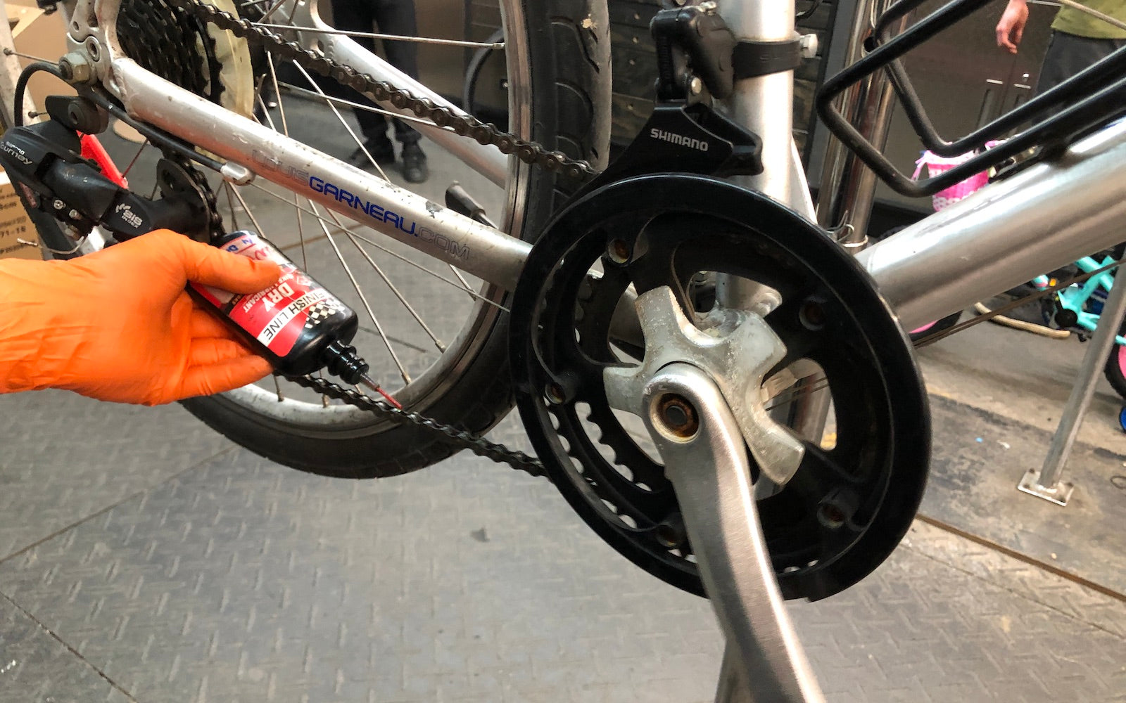 Comment nettoyer une chaîne de vélo ?