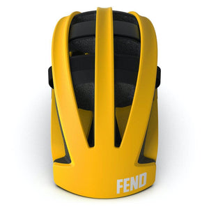 FEND Folding Bike Helmet Folded - Yellow